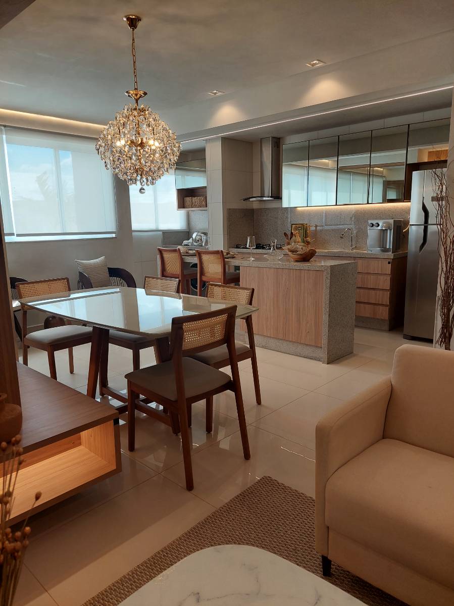 Apartamento 3 qts  c/  76 m2  - 2 garagens - Lazer de Clube
